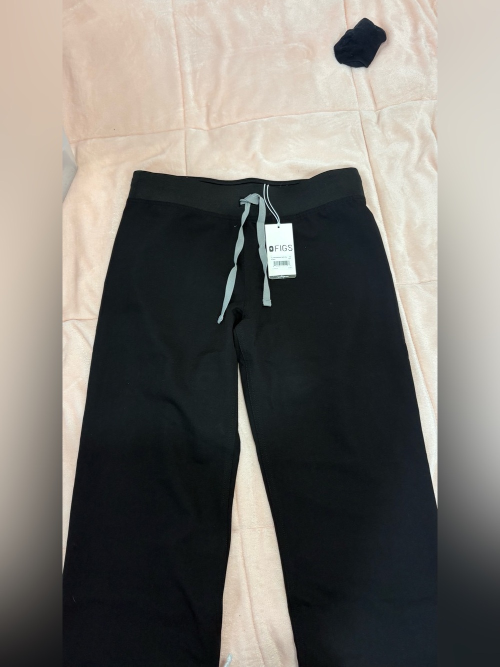 FIGS small linvingston black pants BRAND NEW